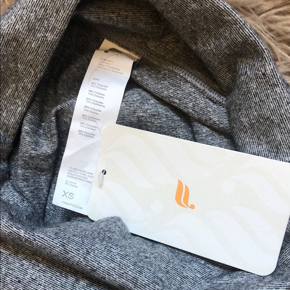 Fabletics Women's Gray Leggings - Picture 3 of 4